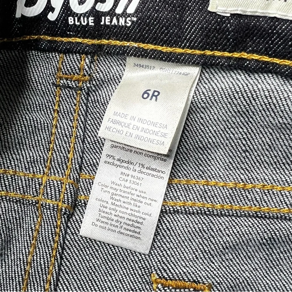 OshKosh B'Gosh Youth Girls Skinny Jeans in Dark Blue Denim Girl's 6 Regular NWT